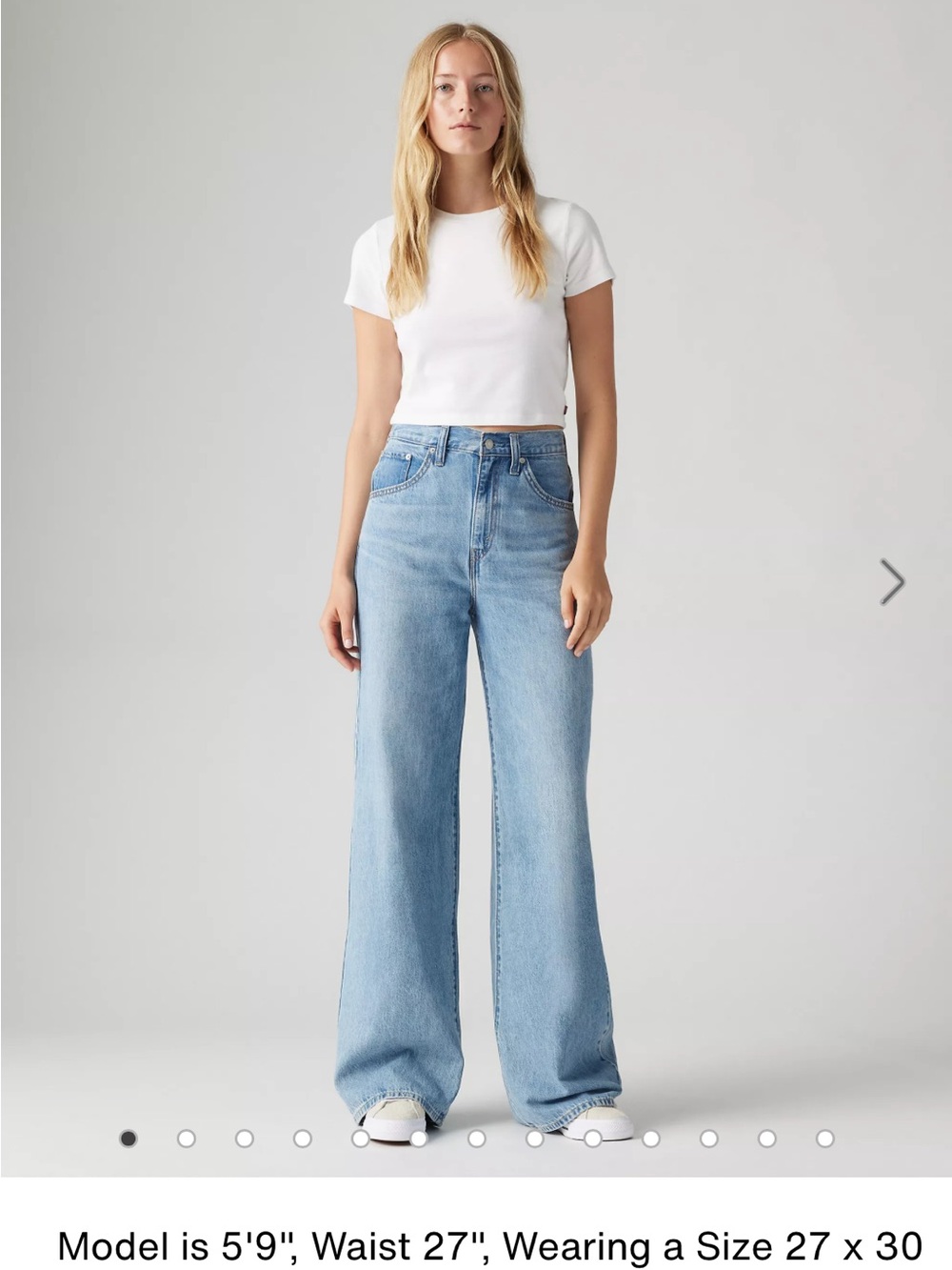 LEVI CINCH BAGGY WOMEN'S JEANS